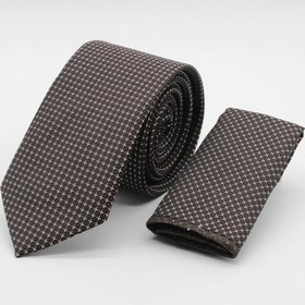 Resim İmza Kırmızı - Mavi Desenli 6 Cm Kravat 1090260115 