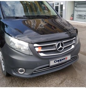 Resim Mercedes Vito W447 Uyumlu Ön Kaput Koruma Rüzgarlığı 3Mm Akrilik 