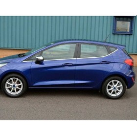 Resim Ford Fiesta Krom Cam Çıtası 8 Parça 2018 ve Sonrası 