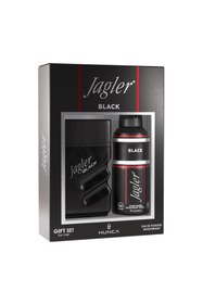 Resim Jagler Kofre Erkek Parfüm 90 ml + Deodorant 150 ml Black 
