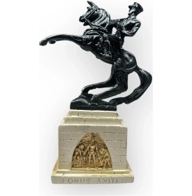 Resim Dekoratif Polyester Atatürk Onur Anıtı Heykeli Siyah Krem 