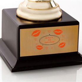 Resim Yılın En İyi Öpücüğü Tasarımlı Hediye Oscar Ödülü 