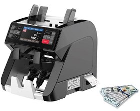 Resim Hemes Pro Black (Printer’lı) Para Sayma Makinesi 25 Ülkeli 1+1 (Müşteri Ekranlı) 