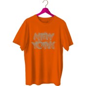 Resim Bluu Newyorklite Sporcu T-Shirt Bisiklet Yaka 