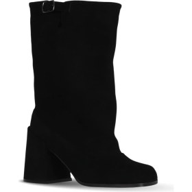 Resim Bueno Shoes Siyah Süet Kadın Topuklu Çizme 42WC6279 42WC6279 