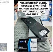 Resim Samsung S21 Ultra İkinci El TR | 256 GB | Gri İkinci El *SAMSUNG S21 ULTRA 12/256gb SİYAH İNCİ HATASIZ EKSİKSİZ FULL