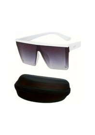 Resim Willowhaven 2 Adet Çift Gri Renkli Gözlük + Kılıfı, Unisex Retro Büyük Boy Sokak Fotoğrafçılığı Gözlüğü 12+ 