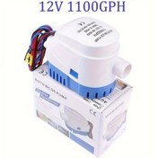 Resim Xuweiwei Autobreeze 12v 1100gph Otomatik Sintine Pompası Rv Deniz Tekne Tatlısu Dolaşım Sistemi 