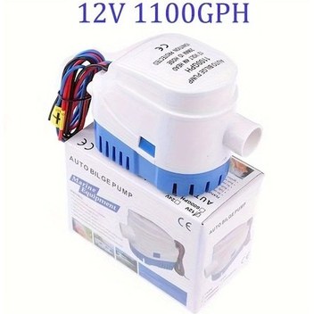 Xuweiwei Autobreeze 12v 1100gph Otomatik Sintine Pompası Rv Deniz Tekne Tatlısu Dolaşım Sistemi