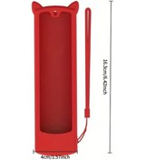 Resim Xuweiwei Kırmızı Alexa Sesli Uzaktan Kumanda 3. Nesil Fire Tv Uyumlu Akıllı Ev Ses Kontrolu 