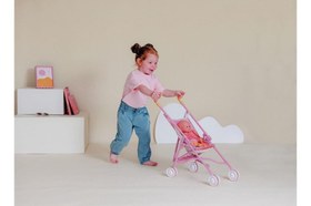 Resim Smoby Baby Nurse Katlanabilir Oyuncak Bebek Arabası 220408 