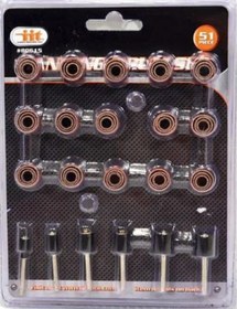 Resim 51 Parça Zımparalama Seti Ahşap Zımpara Seti Mini Uç 