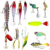 Resim Suntek Balıkçılık Advent Takvimi Yılbaşı Yemleri Seti Paket Boyutu 30cmx24.5cmx3cm 