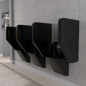 Resim Lucco Loop 45 Cm Pisuvar Ara Bölme Siyah 