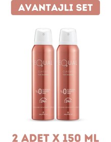 Resim Equal Classic Kadın Deodorant ( 2 Adet X 150 ml ) 