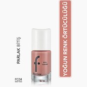 Resim Flormar Full Color Ekstra Yoğun Pigmentli Oje FC04 Rose I Hold 