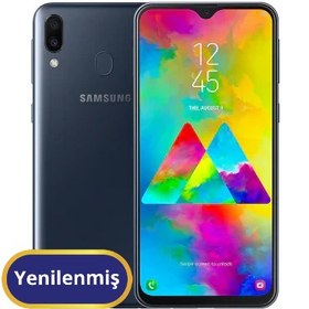 Resim Samsung M20 Yenilenmiş TR Garanti | 32 GB 3 GB Siyah 