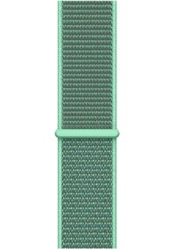 Resim Apple Watch Uyumlu Spor Loop Kordon Su Yeşili - 38 - 40 - 41 - (42-Watch-10 - 11)mm M/L 