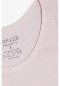 Resim Breeze Kız Çocuk Atlet Geniş Askılı Fitilli 3-11 Yaş, Pembe-pembe Pembe 