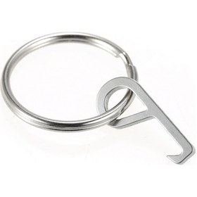 Resim Wezone Çok Amaçlı Mini Şişe Açacağı Ve Anahtarlık - Paslanmaz Çelik Hafif Taşınabilir 