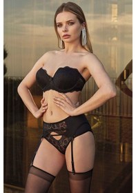 Resim Nurteks 2442 Destekli Jartiyer Sütyen Takım 001 