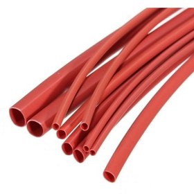 Resim Woer Makaron 6,4 Mm Kırmızı (1 Metre) 