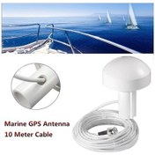 Resim Didadodo Gemi Gps Aktif Deniz Navigasyon Anteni 10m Bnc Erkek Fiş Konnektörü, Daha Güçlü Model 