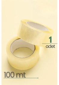 Resim Güçlü Yapışkan Şeffaf Koli Bandı 45 Mm X 100 Mt Mıt1281 1 Adet 