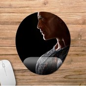 Resim Pixxa Black Adam Bilek Destekli Mousepad Model - 1 Oval 