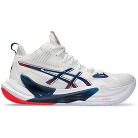 Resim Asics Metarise 2 Erkek Voleybol Ayakkabısı 1051A089-101 Beyaz 