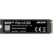 Resim Genel Markalar Hiksemi Rayo Lite 1Tb Gen4 M.2 Nvme 3D Nand Ssd, Ultra Hızlı Pcie Gen4 Hızları, 3D Nand Teknolojisi 
