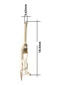 Resim Erkek Terminal (Soket Içi Erkek Terminal) 