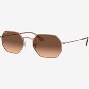 Resim RAY-BAN 0RB3556N Octagonal Unisex Copper Güneş Gözlüğü 