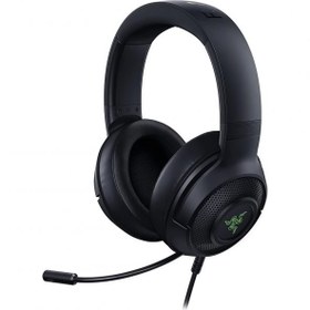 Resim Razer Kraken V3 X Kablolu Siyah Oyuncu Kulaklığı Razer