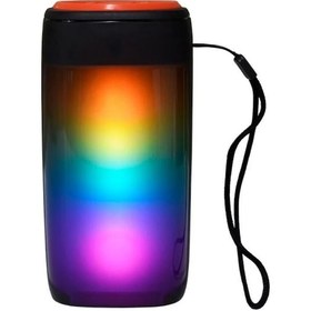 Resim GTS-1731 Rgb Ledli Bluetooth Hoparlör Usb-Tf-Fm Radyo 