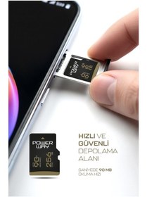 Resim Powerway Premium 256 Gb Sdxc Uhs Class 4k Ultra Hızlı Hafıza Kartı + Adaptör 