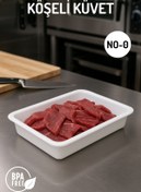 Resim Nandy Home Köşeli Küvet No:0 – Kafe & Restoran Tipi Gıda Saklama ve Hazırlık Kabı 