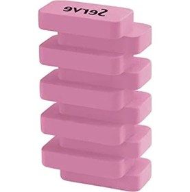 Resim 6'lı Pastel Renkli Steps Silgi Seti 
