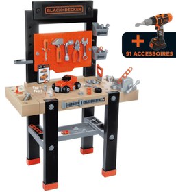 Resim Smoby Black & Decker Büyük Tamir Tezgahı Oyun Seti 360701 
