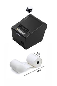 Resim FİGANLAR tam metraj Termal Yazarkasa Pos Rulosu 80 Mm X 40 Mt Adisyon, Bilgi Fişi 10 lu 10 paket 100 adet 