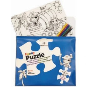 Resim Funny Mat Puzzle - Korsan Adası 30X40CM 