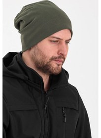 Resim Erkek Termal %100 Pamuklu Soft 2 Stil 1 Arada Bere Premium Cuts Serisi - Standart / Haki Haki 