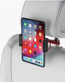 Resim Lopard Araç İçi Koltuk Arkası Tablet Tutucu Askı Telefon Tutacağı 