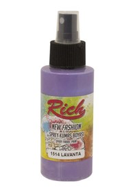 Resim Sprey Kumaş Boyası New Fashion 100 Cc Lavanta 1514 