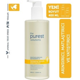 Resim The Purest Solutions Sivilce Ve Siyah Nokta Karşıtı Arındırıcı Temizleme Jeli 400 ML 