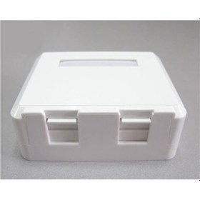 Resim 2'Li Ikili Sıva Üstü Duvar Prizi Cat7 - Cat6A - Cat6 - Cat5E (551900333) 