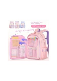 Resim Relaxion 2175-1460 İthal Kore Tarzı Unisex Çocuk İlkokul Sırt Çantası Lacivert 
