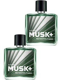 Resim AVON Musk Metropolitano Erkek Parfüm Edt 75 Ml. İkili Set 