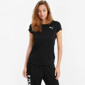 Resim Puma Active Kadın Siyah Günlük T-Shirt 