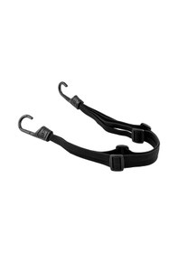 Resim Xindoker 4'lü Esnek Kumaş Bağlama Kordonu - Bisiklet, Moto Ve Valizler İçin Güçlü Sabitleyici - Siyah 59 Cm Siyah 